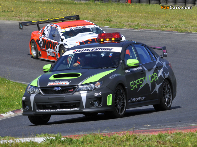 Subaru Impreza WRX STi Sedan Safety Car 2010 pictures (640 x 480)