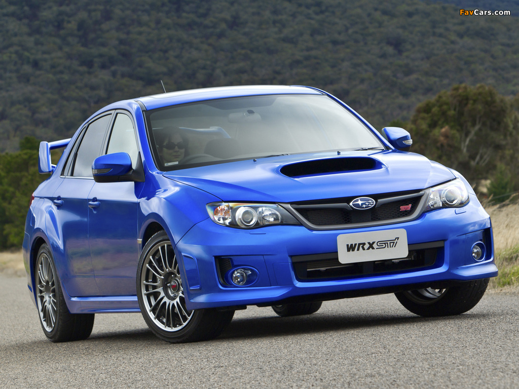 Subaru Impreza WRX STi Sedan AU-spec 2010 pictures (1024 x 768)