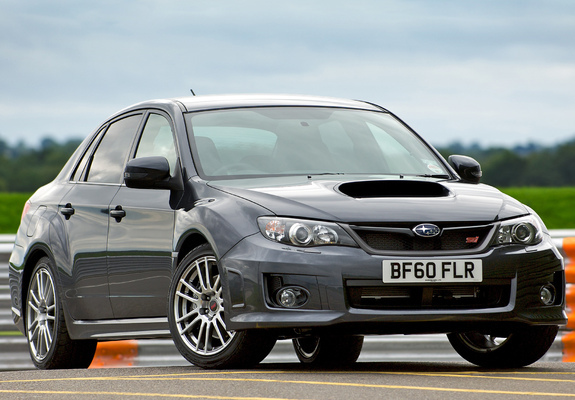 Subaru Impreza WRX STi Sedan UK-spec 2010 pictures