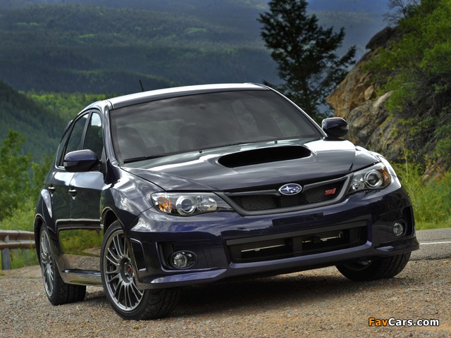 Subaru Impreza WRX STi US-spec (GRB) 2010 pictures (640 x 480)