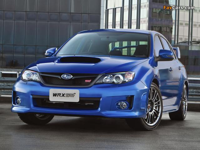 Subaru Impreza WRX STi Sedan AU-spec 2010 wallpapers (640 x 480)