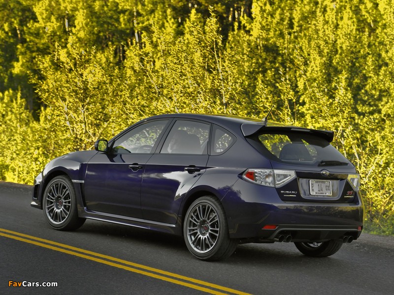 Subaru Impreza WRX STi US-spec (GRB) 2010 wallpapers (800 x 600)