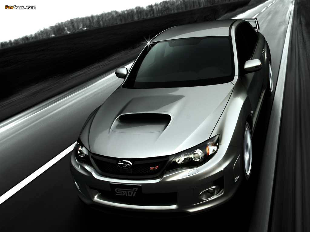 Subaru Impreza WRX STi Sedan JP-spec 2010 wallpapers (1024 x 768)