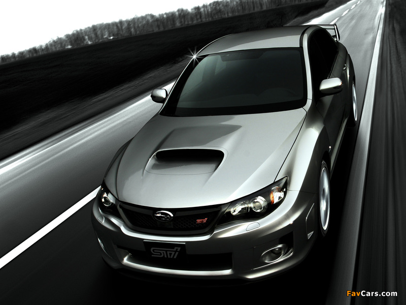 Subaru Impreza WRX STi Sedan JP-spec 2010 wallpapers (800 x 600)