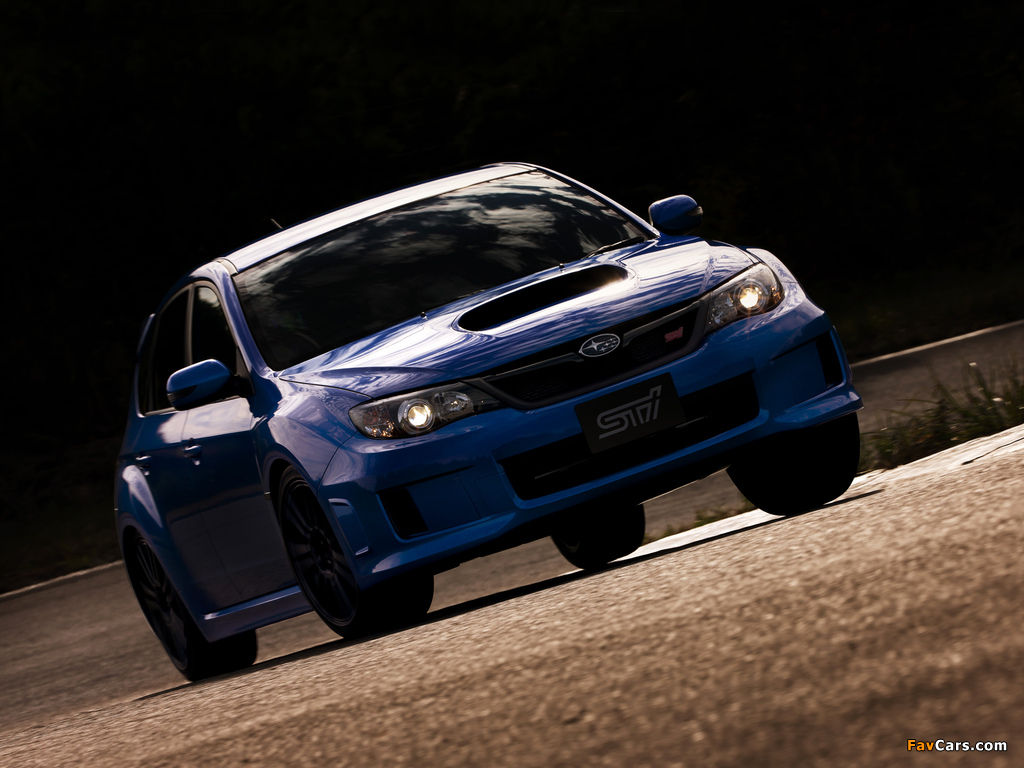 Subaru Impreza WRX STi Spec C (GRB) 2010 wallpapers (1024 x 768)