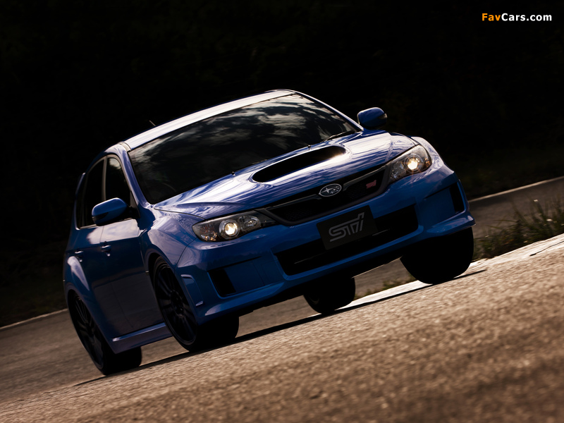 Subaru Impreza WRX STi Spec C (GRB) 2010 wallpapers (800 x 600)