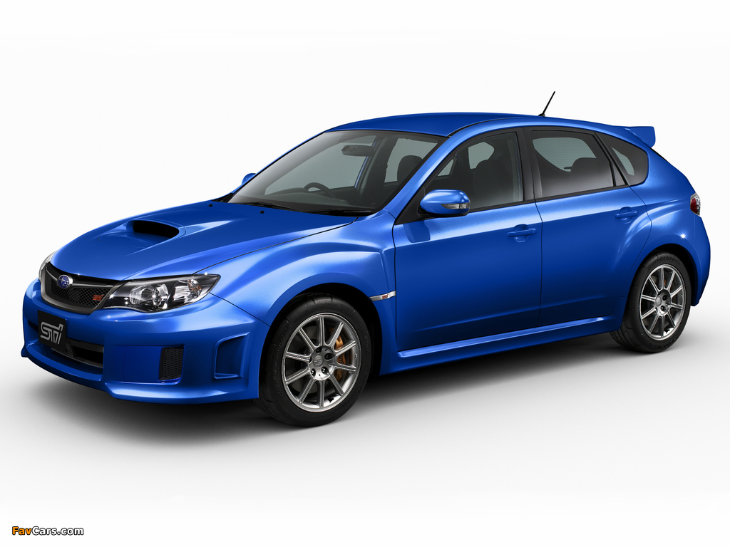 Subaru Impreza WRX STi Spec C (GRB) 2010 wallpapers (1024 x 768)