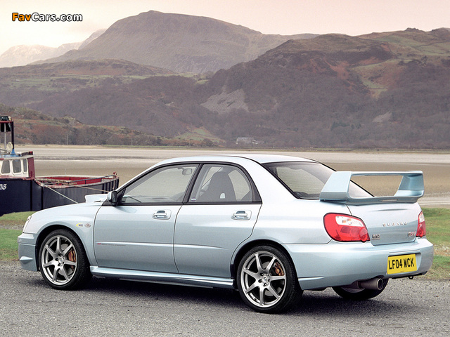 Subaru Impreza WRX STi WR1 Special Edition (GDB) 2004–05 photos (640 x 480)