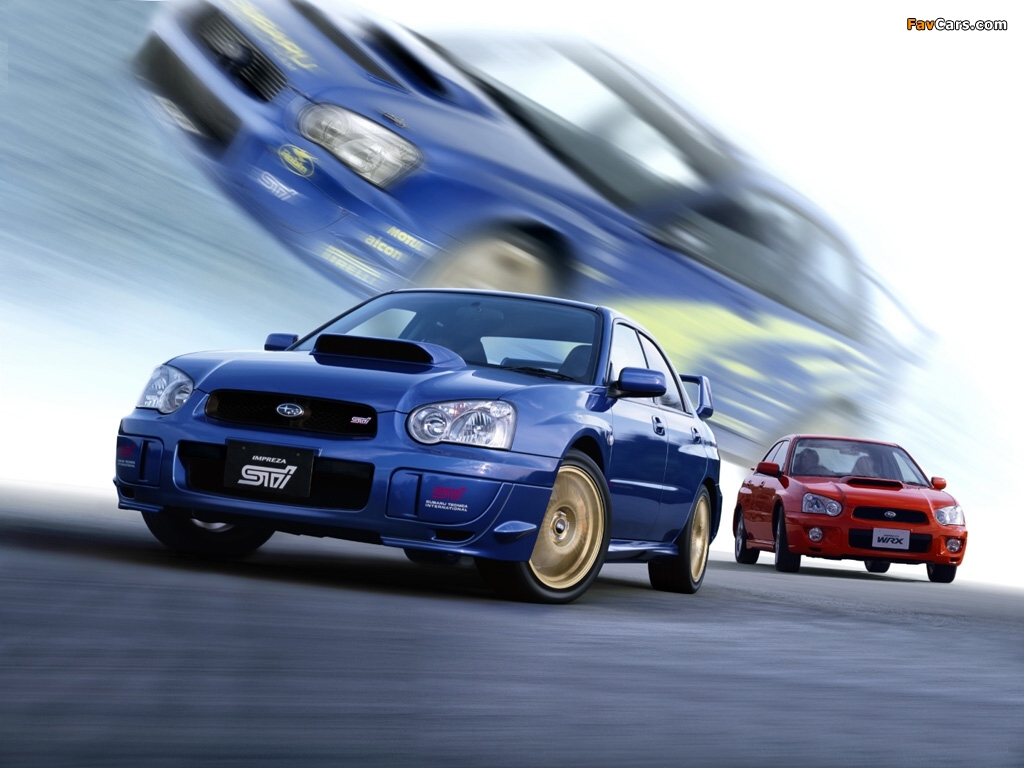 Subaru Impreza WRX wallpapers (1024 x 768)