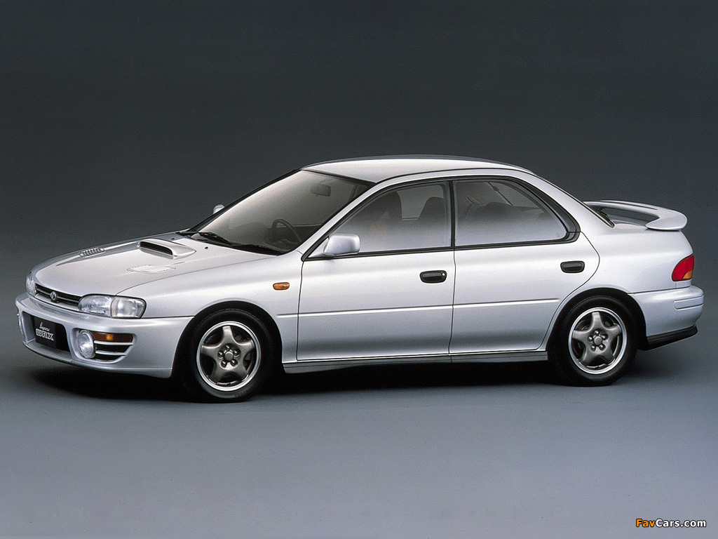 Subaru Impreza WRX 1992–96 wallpapers (1024 x 768)