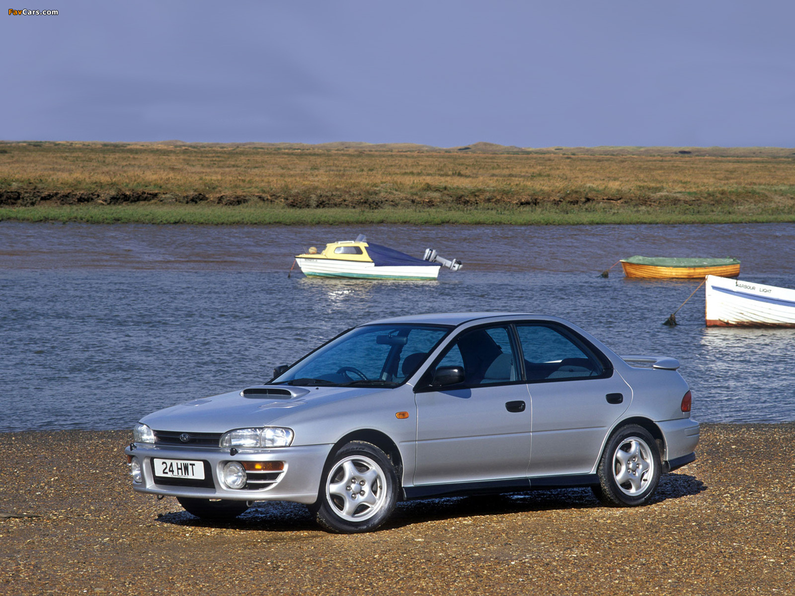 Subaru Impreza WRX STi 1994–96 wallpapers (1600 x 1200)