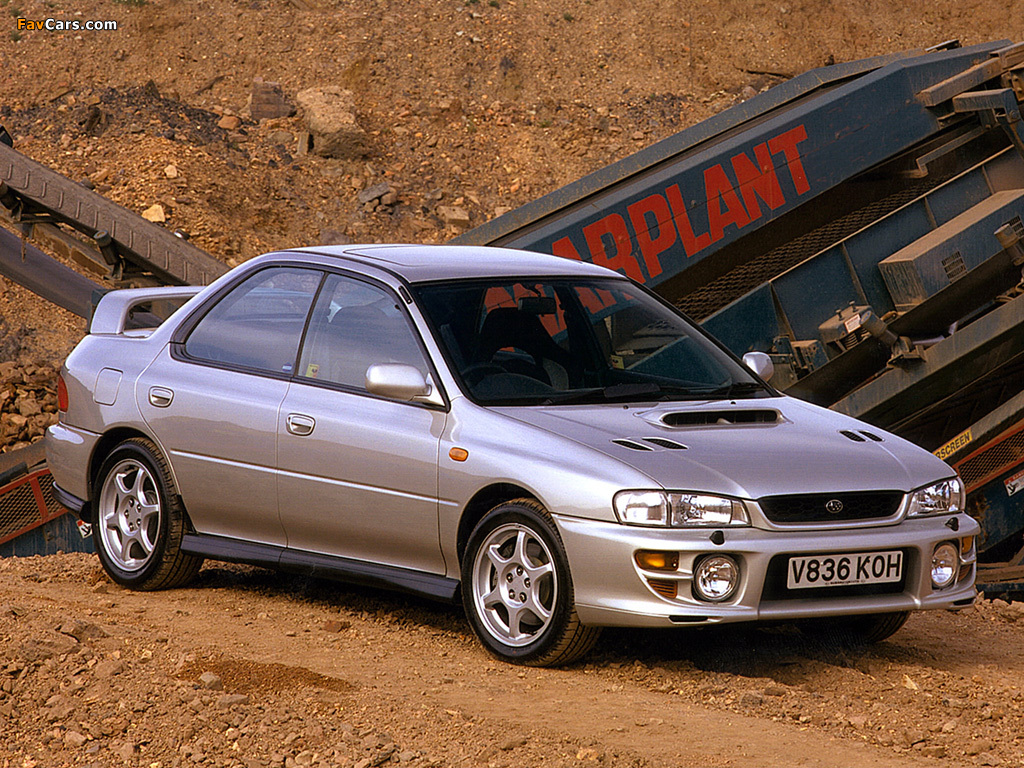 Subaru Impreza WRX 1996–99 pictures (1024 x 768)