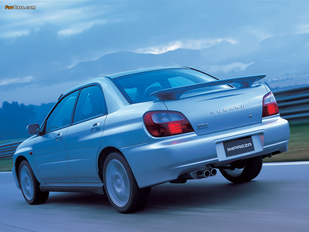 Subaru Impreza WRX 2000–02 photos (1024 x 768)