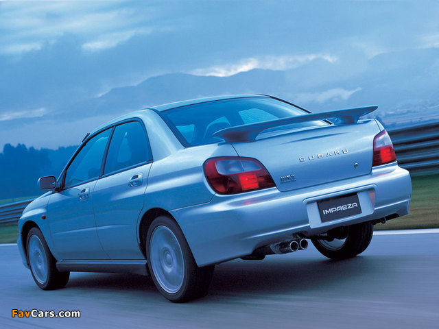 Subaru Impreza WRX 2000–02 photos (640 x 480)