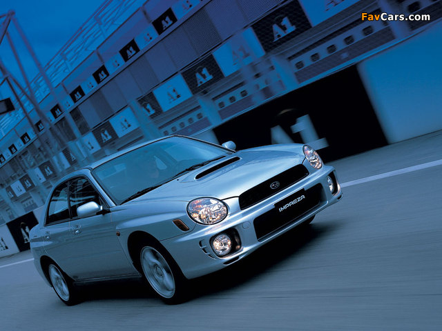 Subaru Impreza WRX 2000–02 pictures (640 x 480)