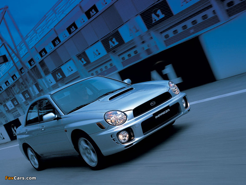 Subaru Impreza WRX 2000–02 pictures (800 x 600)
