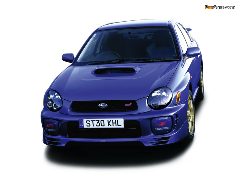 Subaru Impreza WRX STi 2001–02 photos (800 x 600)