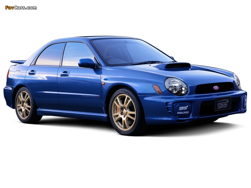 Subaru Impreza WRX STi 2001–02 pictures (800 x 600)