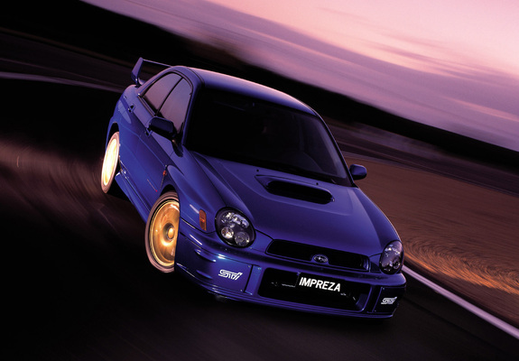 Subaru Impreza WRX STi 2001–02 wallpapers