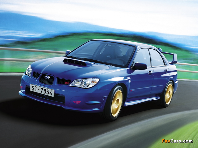 Subaru Impreza WRX STi 2005–07 photos (640 x 480)