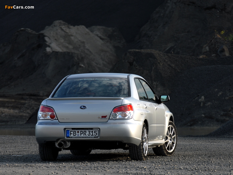 Subaru Impreza WRX STi Limited 2006 images (800 x 600)
