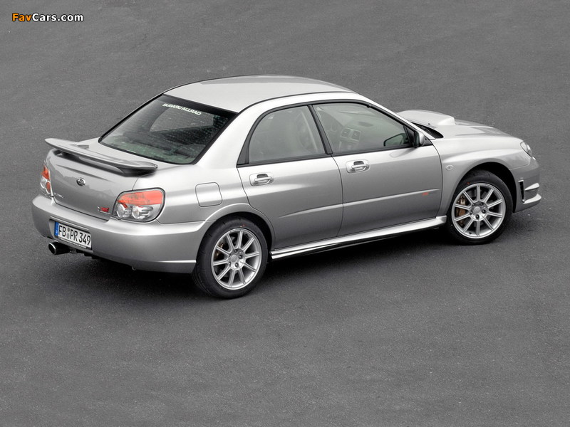 Subaru Impreza WRX STi Limited 2006 wallpapers (800 x 600)