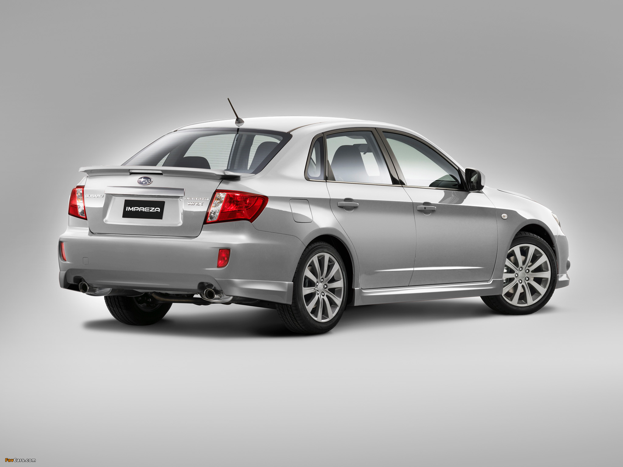 Subaru Impreza WRX Sedan 2008–10 pictures (2048 x 1536)