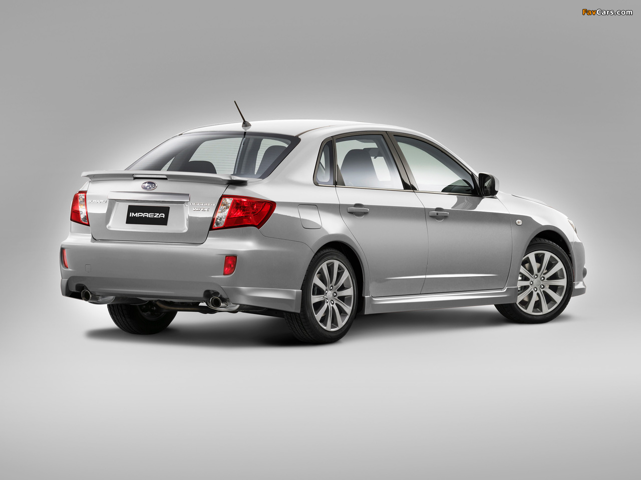 Subaru Impreza WRX Sedan 2008–10 pictures (1280 x 960)