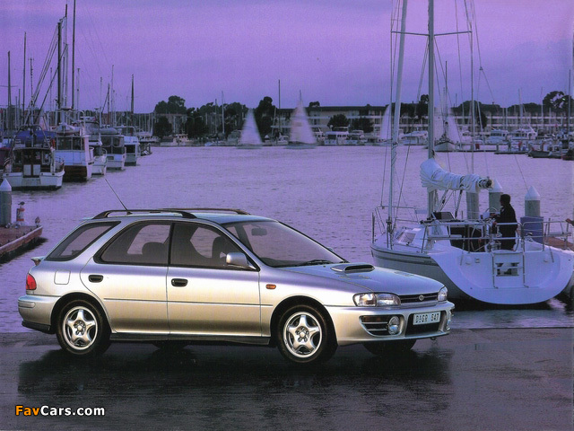 Subaru Impreza WRX Wagon (GF8) 1992–96 wallpapers (640 x 480)