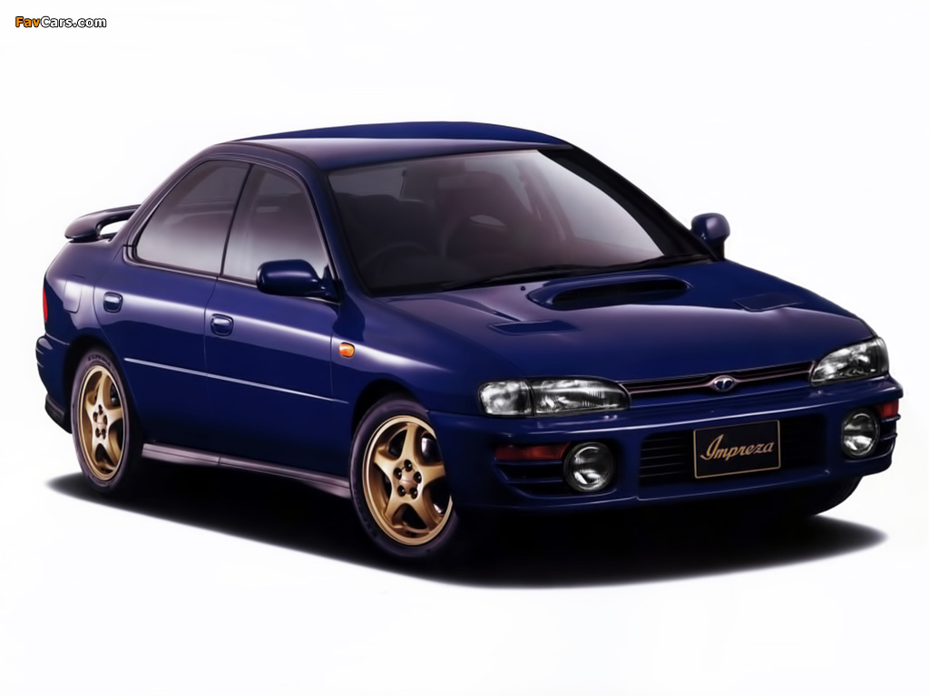 Subaru Impreza WRX 1992–96 wallpapers (1024 x 768)