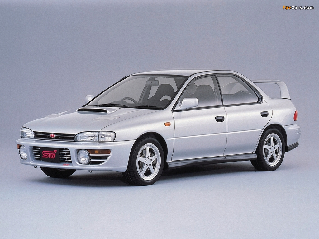 Subaru Impreza WRX STi 1994–96 wallpapers (1024 x 768)