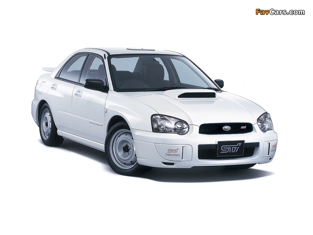 Subaru Impreza WRX STi Spec C (GDB) 2003–05 wallpapers (640 x 480)