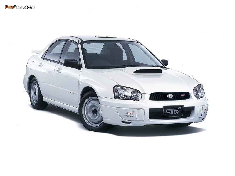 Subaru Impreza WRX STi Spec C (GDB) 2003–05 wallpapers (800 x 600)