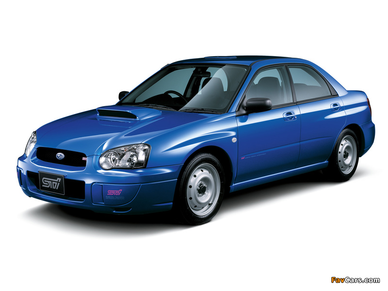 Subaru Impreza WRX STi Spec C (GDB) 2003–05 wallpapers (800 x 600)