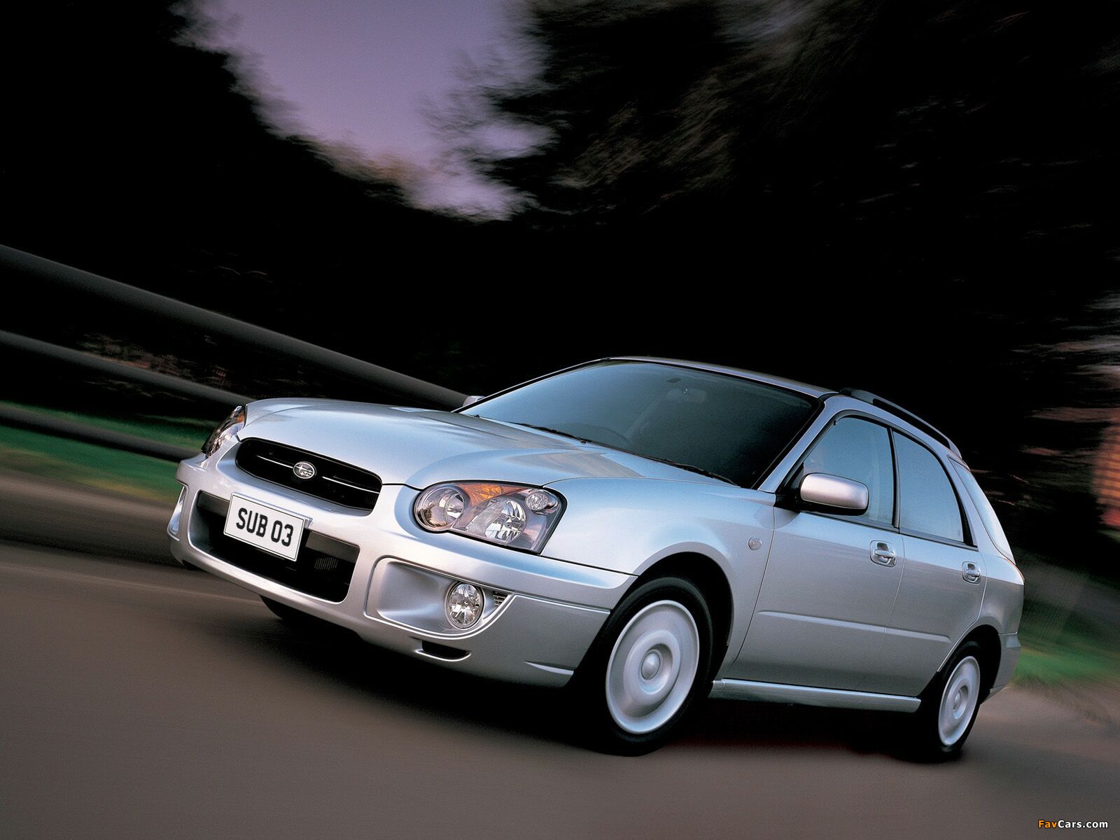 Subaru Impreza WRX Sport Wagon (GGA) 2003–05 wallpapers (1600 x 1200)