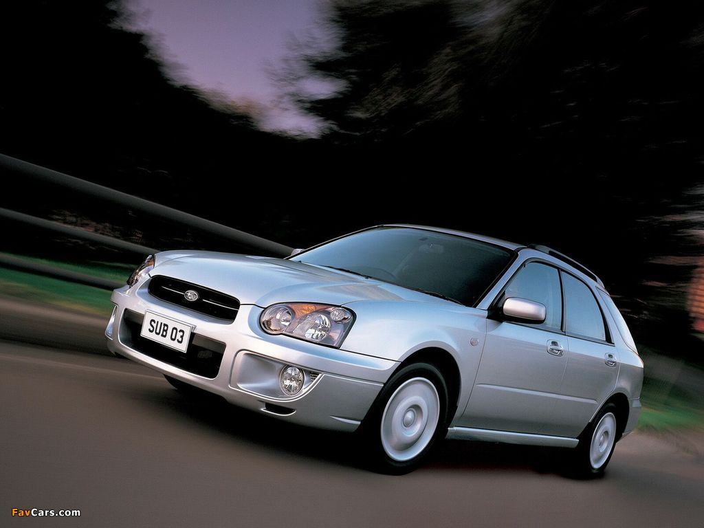 Subaru Impreza WRX Sport Wagon (GGA) 2003–05 wallpapers (1024 x 768)