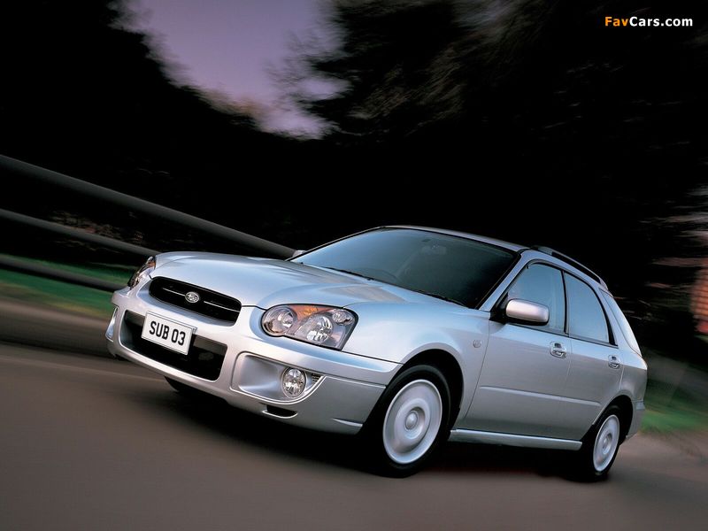 Subaru Impreza WRX Sport Wagon (GGA) 2003–05 wallpapers (800 x 600)