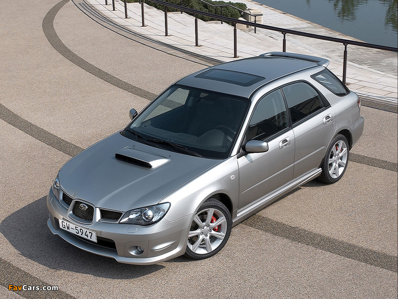 Subaru Impreza WRX Sport Wagon (GGA) 2005–07 wallpapers (800 x 600)