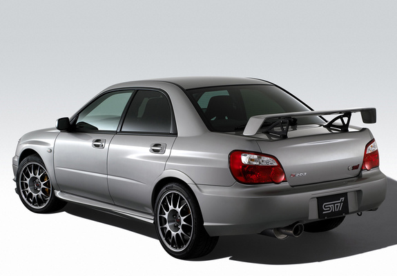 Subaru Impreza STi S203 (GDB) 2005 wallpapers
