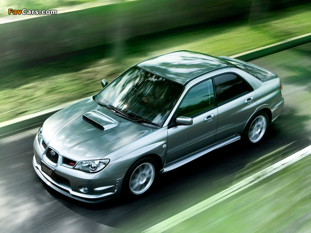 Subaru Impreza WRX STi A-Line (GDB) 2005–07 wallpapers (640 x 480)