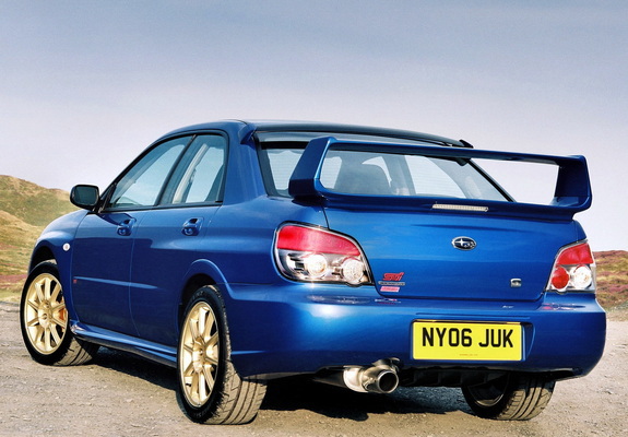 Subaru Impreza WRX STi UK-spec (GDB) 2005–07 wallpapers