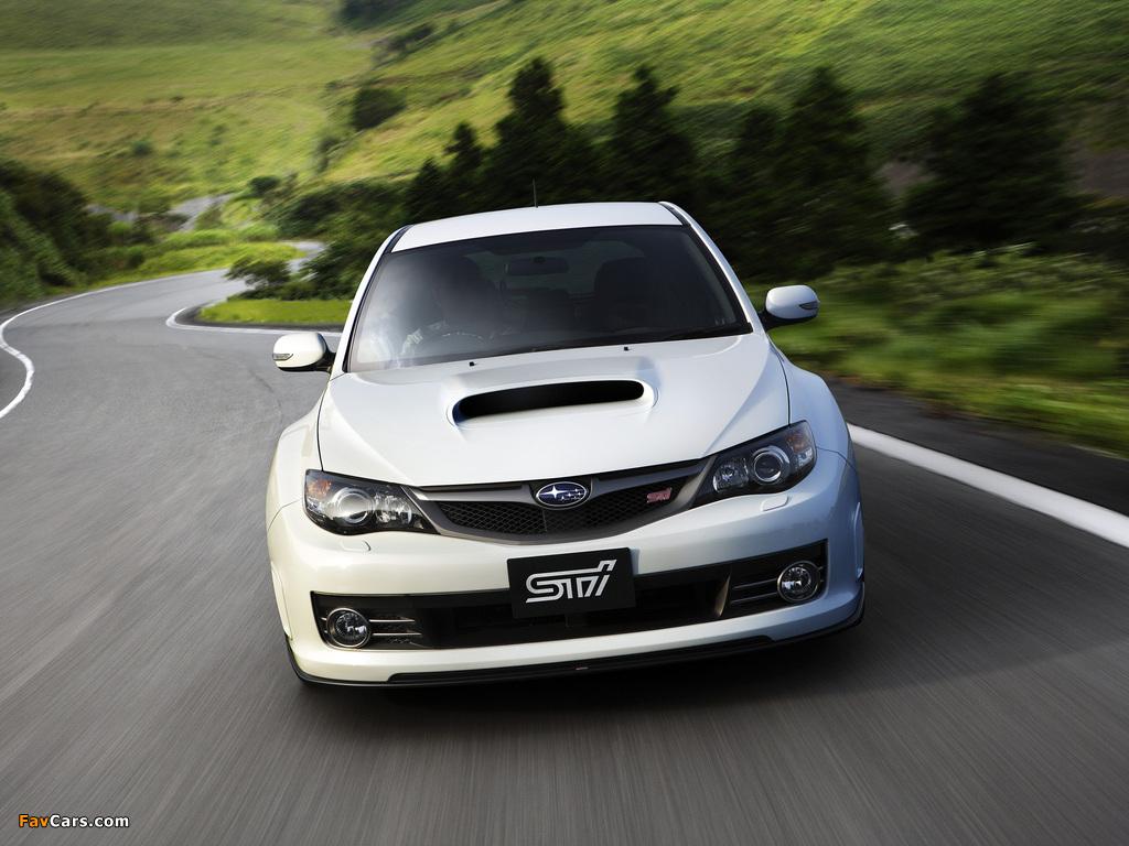 Subaru Impreza WRX STi 20th Anniversary 2008 wallpapers (1024 x 768)