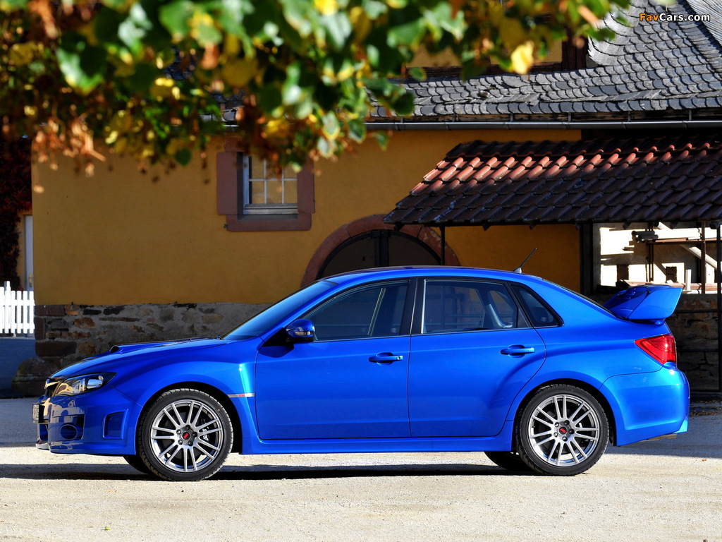 Subaru Impreza WRX STi Sedan 2010 wallpapers (1024 x 768)