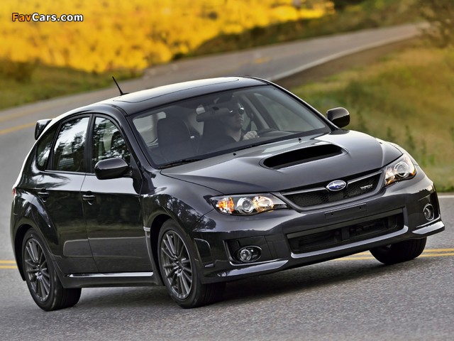 Subaru Impreza WRX Hatchback US-spec 2010 wallpapers (640 x 480)