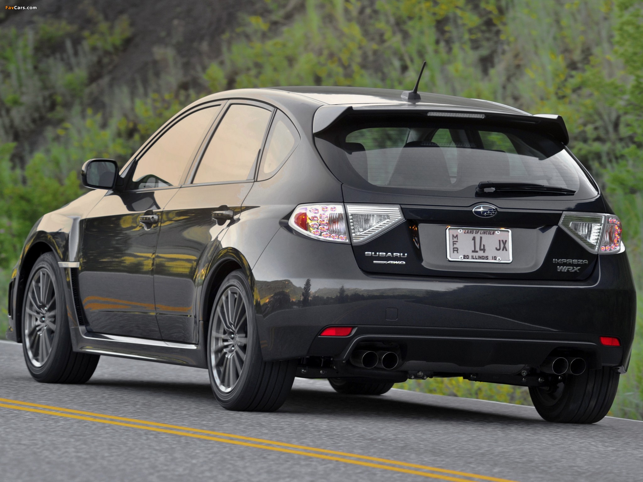Subaru Impreza WRX Hatchback US-spec 2010 wallpapers (2048 x 1536)
