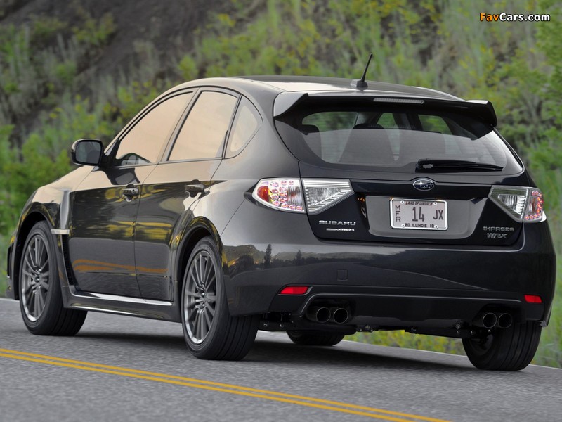 Subaru Impreza WRX Hatchback US-spec 2010 wallpapers (800 x 600)