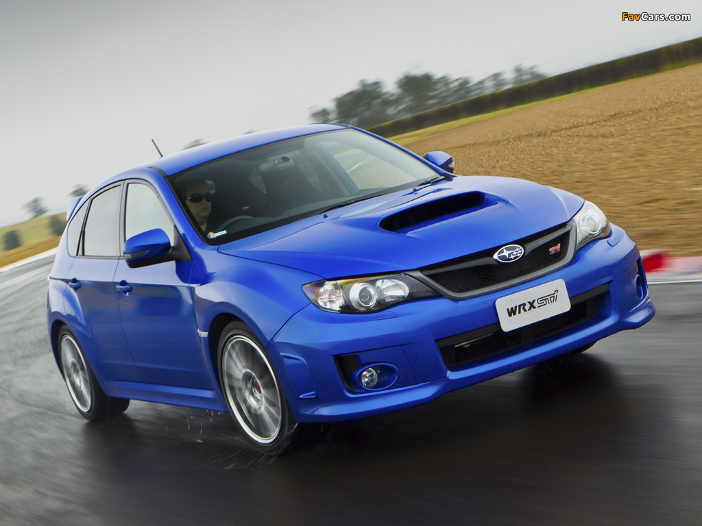 Subaru Impreza WRX STi AU-spec (GRB) 2010 wallpapers (1024 x 768)