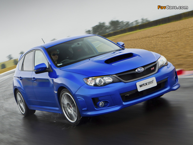 Subaru Impreza WRX STi AU-spec (GRB) 2010 wallpapers (640 x 480)