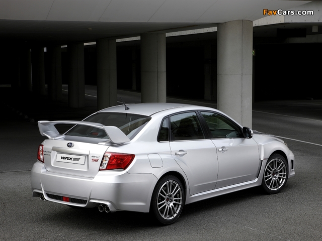 Subaru Impreza WRX STi Sedan 2010 wallpapers (640 x 480)