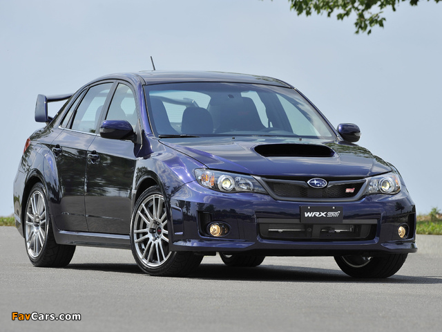 Subaru Impreza WRX STi Sedan US-spec 2010 wallpapers (640 x 480)